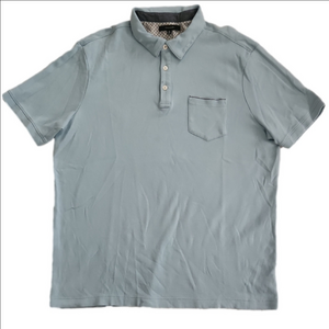 Tahari Sky Blue Polo Shirt